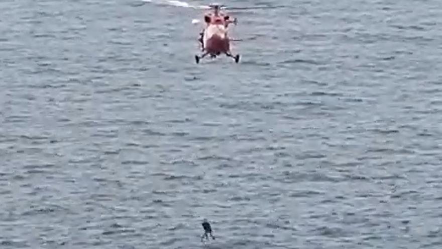 Dos personas caen al mar en Icod de Los Vinos