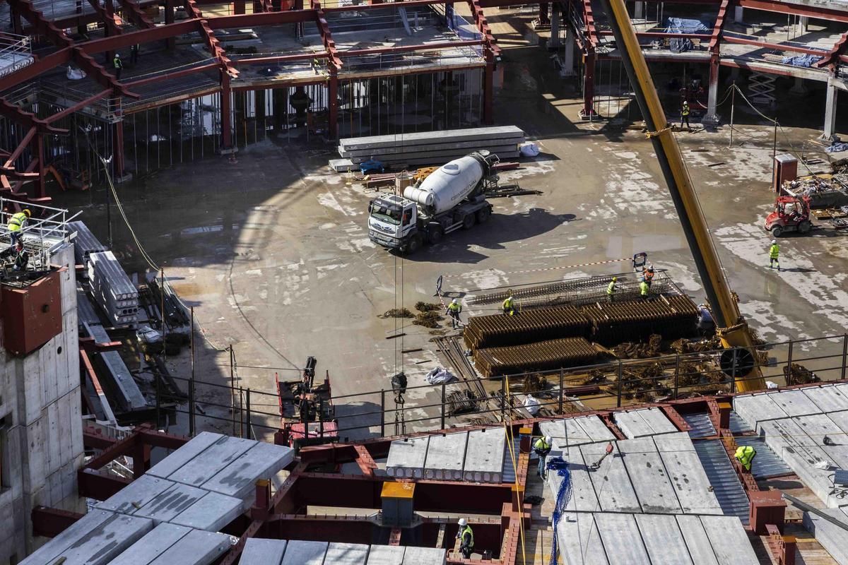 Así avanzan las obras del Roig Arena