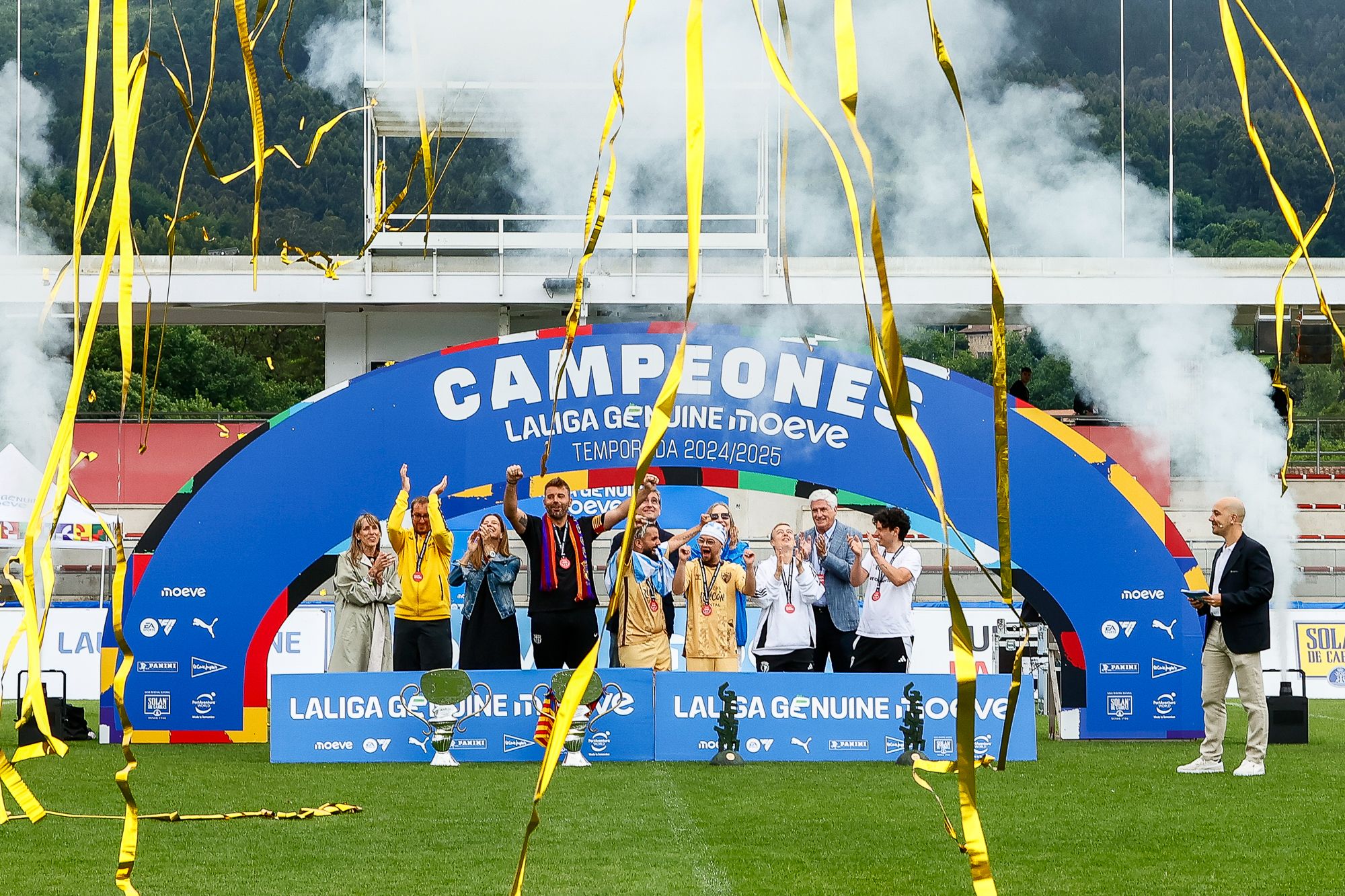 LaLiga Genuine Moeve convierte Lezama en la gran fiesta del ftbol inclusivo