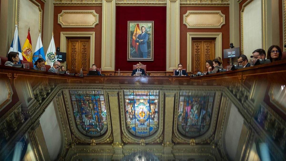 Un momento del debate del Estado del Municipio.