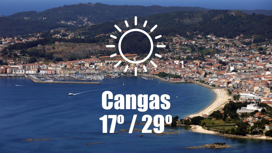 El tiempo en Cangas: previsión meteorológica para hoy, martes 17 de junio