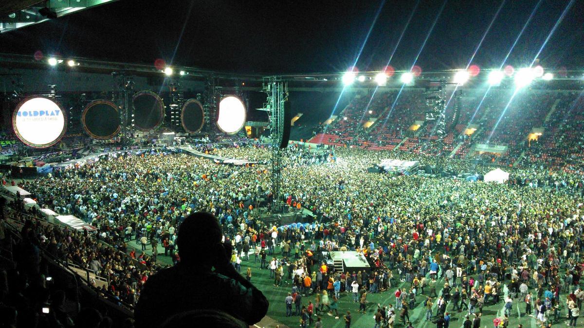 Concert de Coldplay