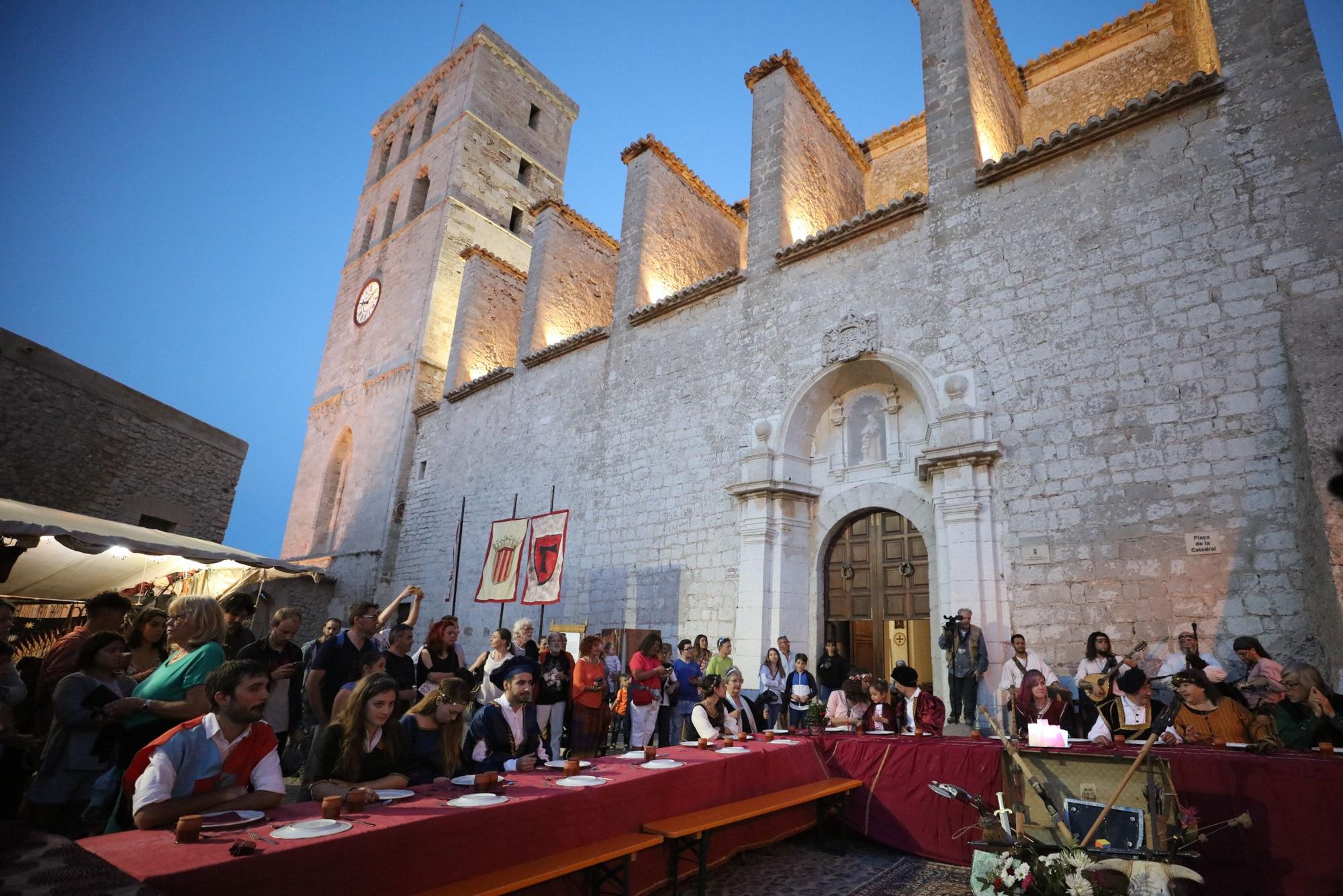 Edición de 2019 de la Feria Medieval de Ibiza.