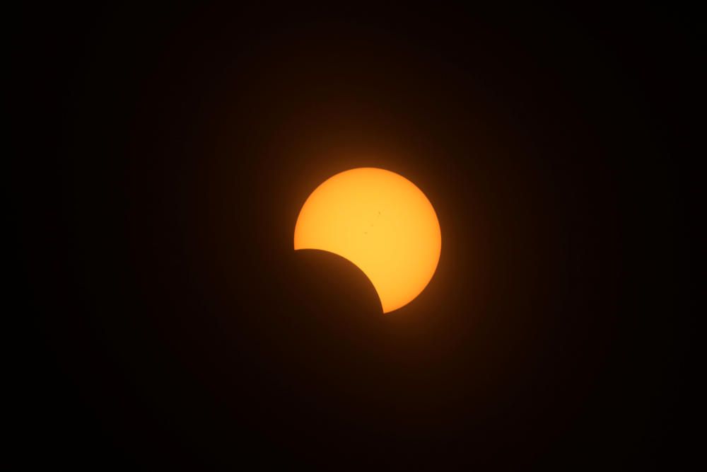 Las espectaculares imagen del eclipse de sol en Estados Unidos