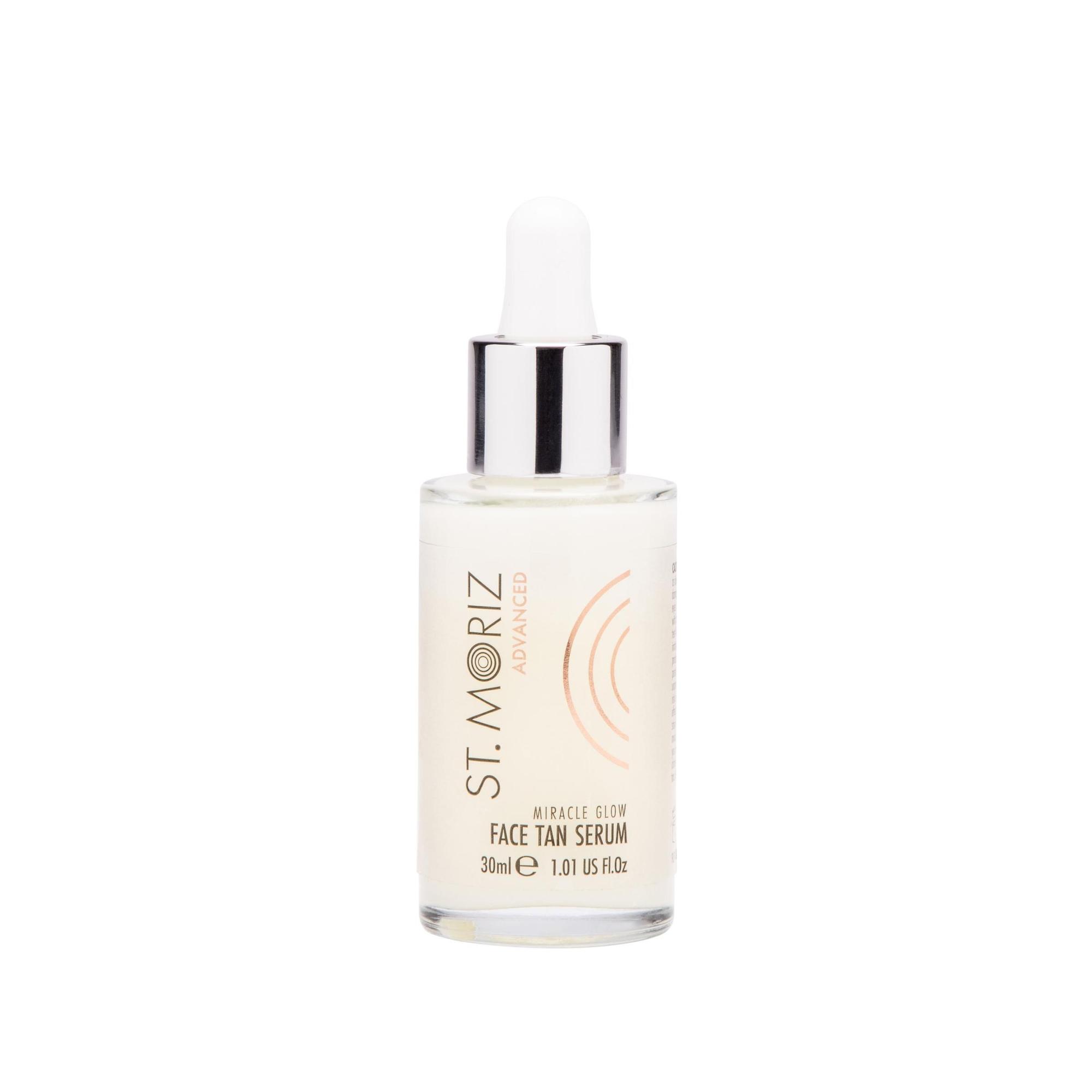 Serum facial bronceador Glow Miracle 30ml, Advanced Pro ST MORIZ (PVP: 21,99€).