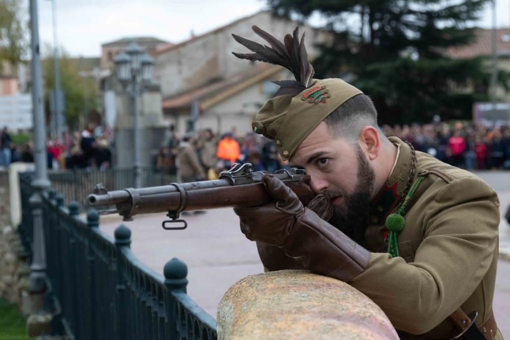 Recreación de la "Toma del puente de Kalach"