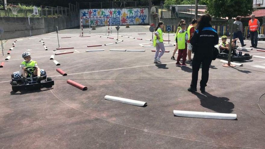 Jornadas de educación vial a los escolares de Marín