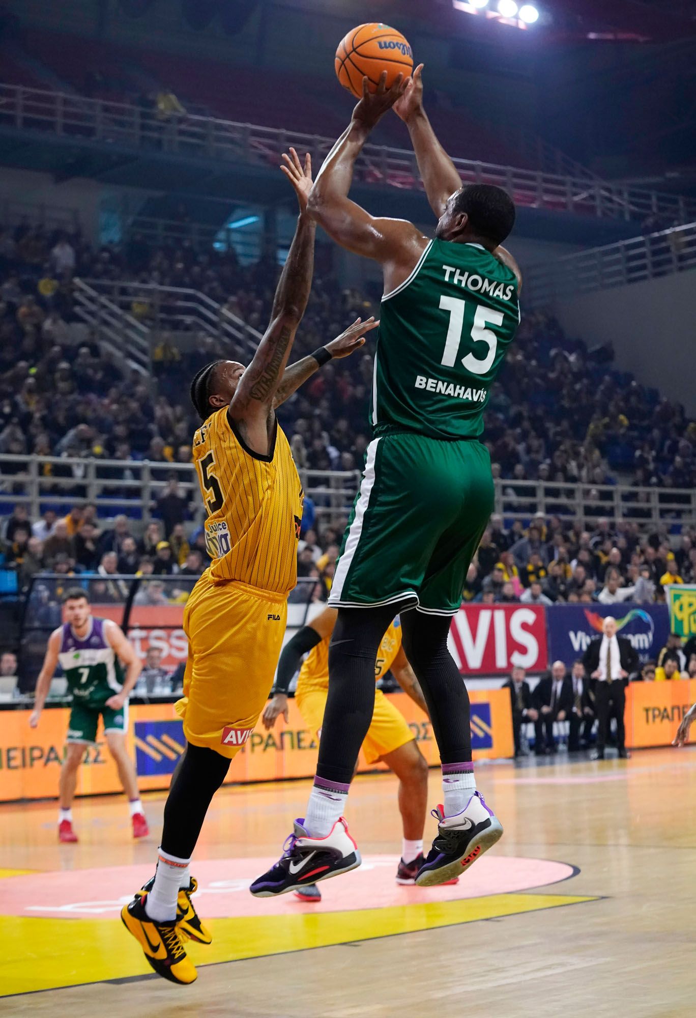 El AEK de Atenas - Unicaja, en imágenes