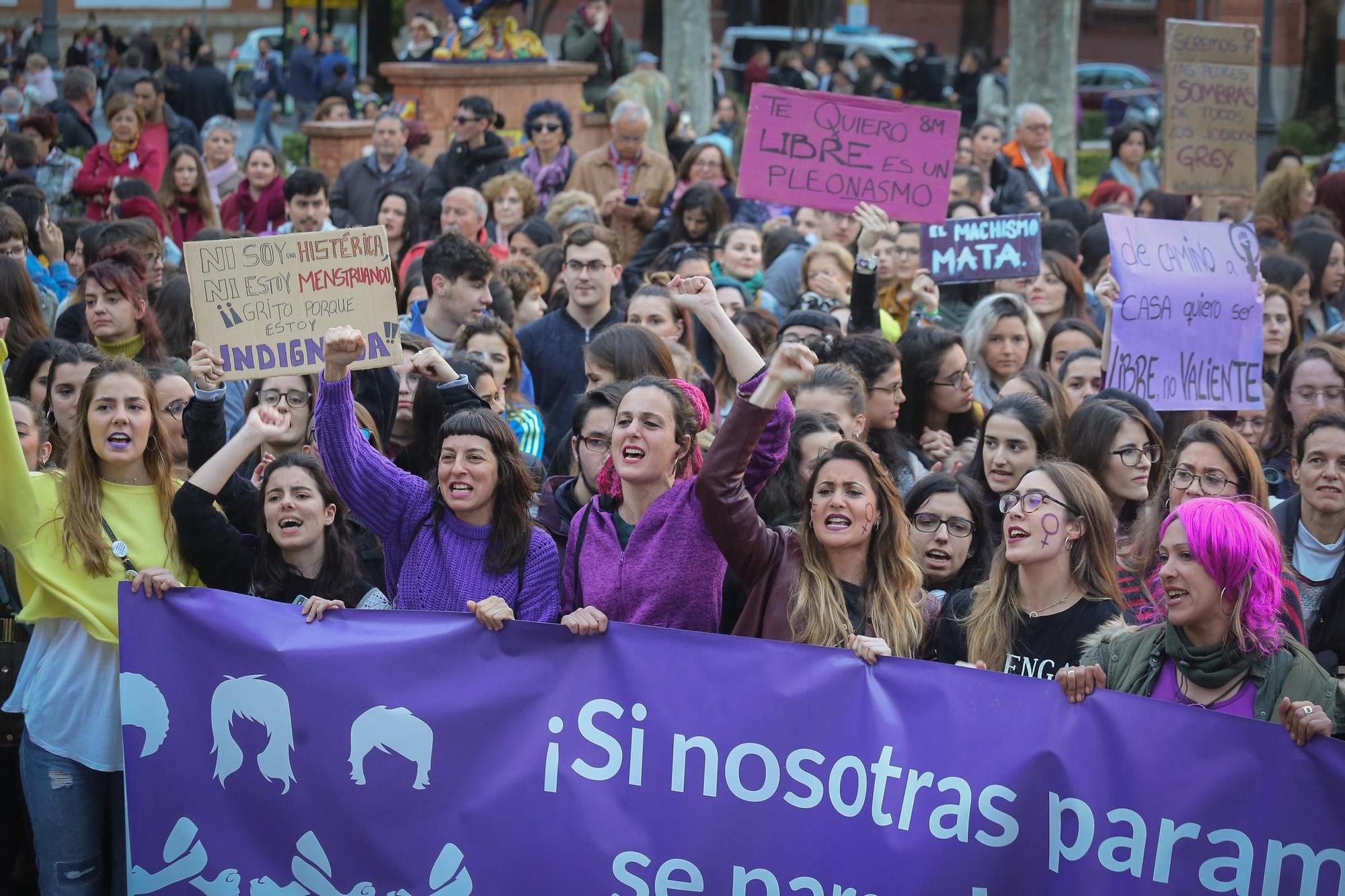 Así fue la gran huelga general del 8 de marzo en 2018