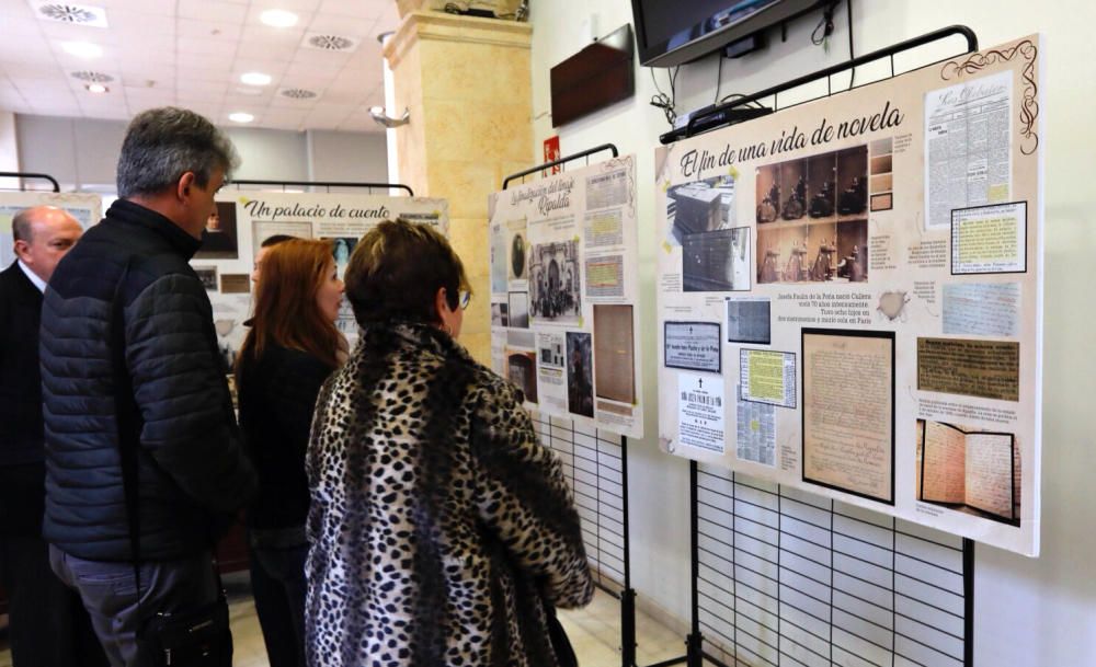 Exposición sobre la condesa de Ripalda en el Ayuntamiento de Alfafar