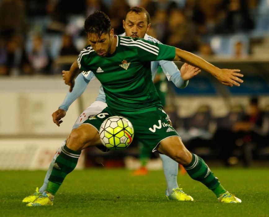 Un gol de Pablo Hernández le vale al Celta para firmar las tablas ante los verdiblancos, que se habían adelantado por medio de N''''Diaye