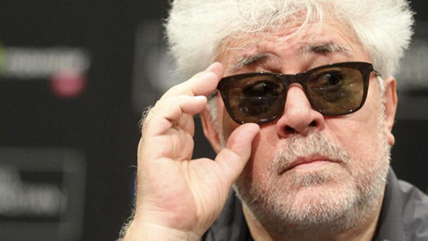 Almodóvar, durante el pasado Festival de San Sebastián.