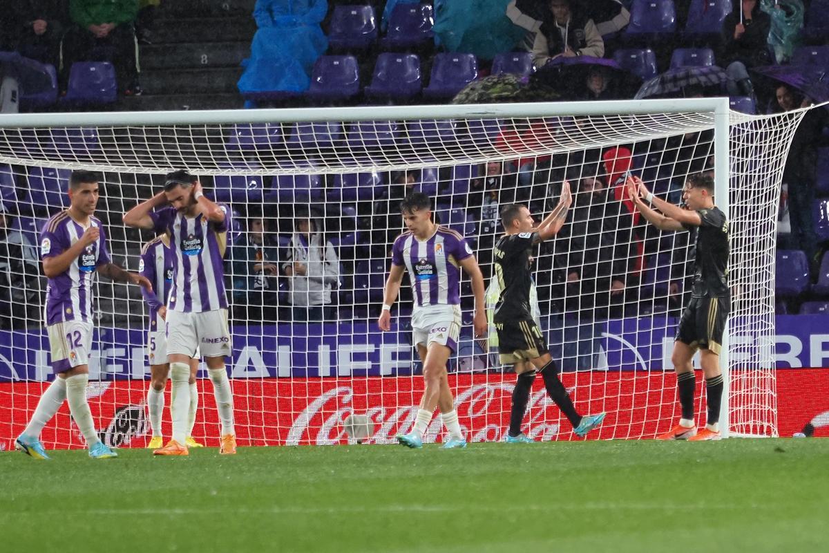 El Real Valladolid - Celta de Vigo, en imágenes