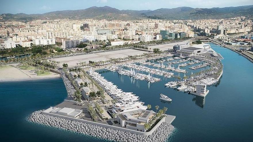 Proyecto del nuevo puerto deportivo de San Andrés - La Opinión de Málaga