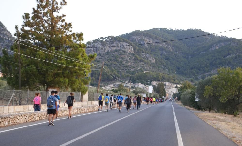 Marcha del Güell a Lluc a peu