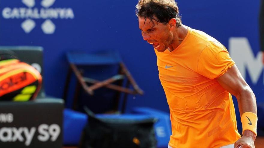 Nadal destroza a Goffin y se asoma a su undécima final en Barcelona