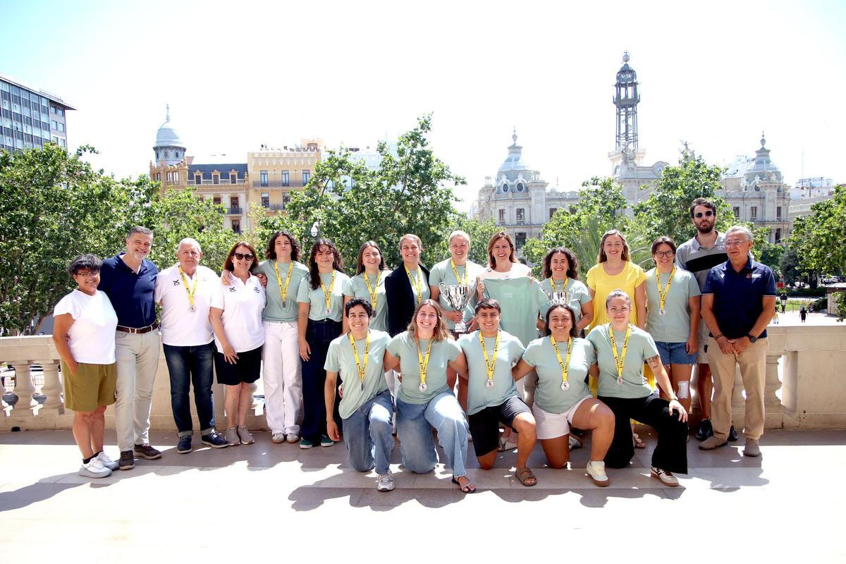 Recepción al CR Turia por su ascenso a la División de Honor Femenina