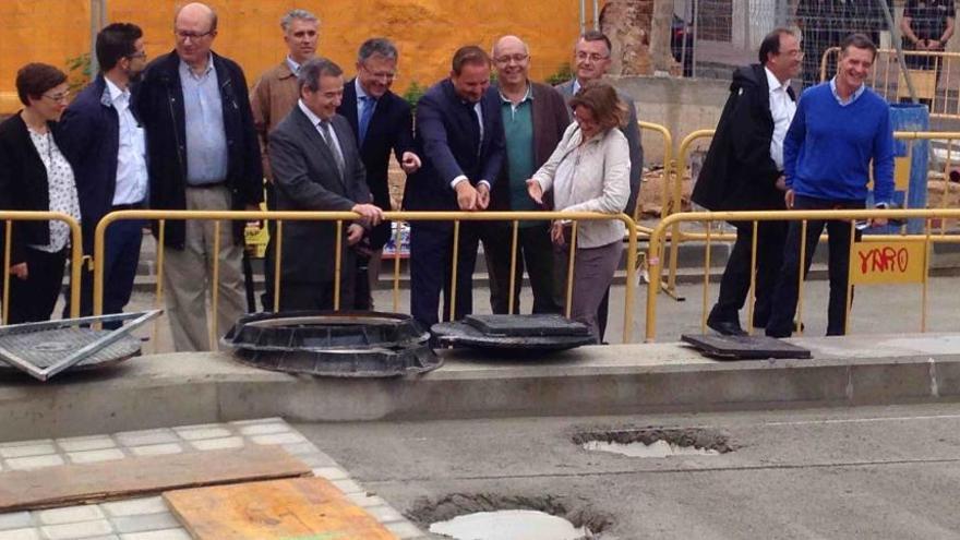 Avanzan las obras de la red de colectores de pluviales de Silla