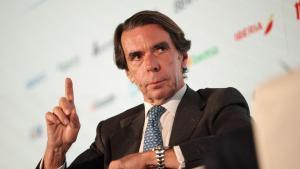 Archivo - El expresidente del Gobierno José María Aznar durante la primera jornada del VII Foro Internacional Expansión, en el Parador de Alcalá de Henares, a 19 de mayo de 2025, en Alcalá de Henares, Madrid (España).