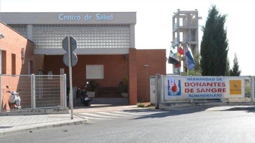 Centro de salud donde se puede acudir a donar sangre en Almendralejo.