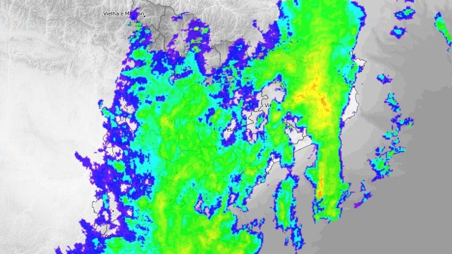 Activada l&#039;alerta per intensitat i acumulació de pluja al litoral i prelitoral de Barcelona i Tarragona