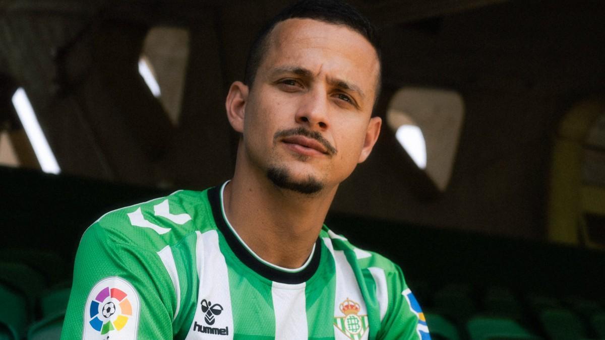 Luiz Felipe, en la grada del Villamarín