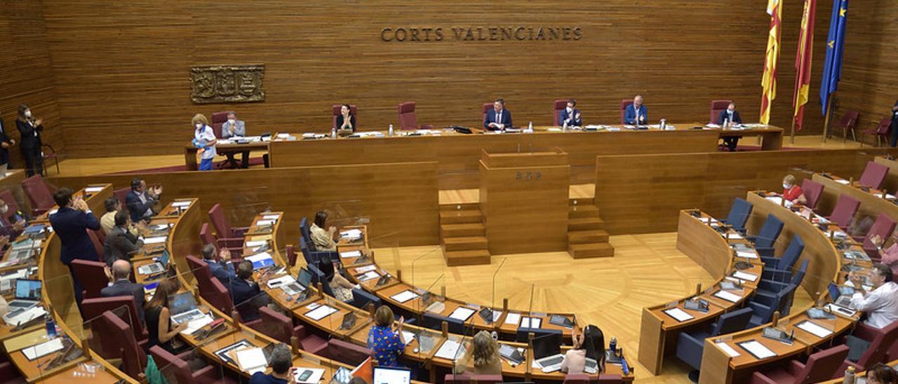 Pleno de las Corts Valencianes