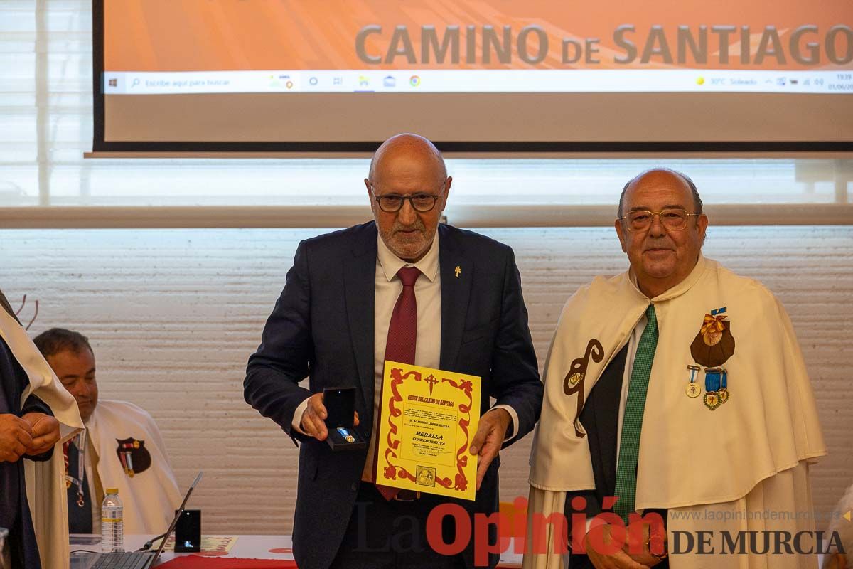 La orden del Camino de Santiago entrega sus distinciones en Cartagena