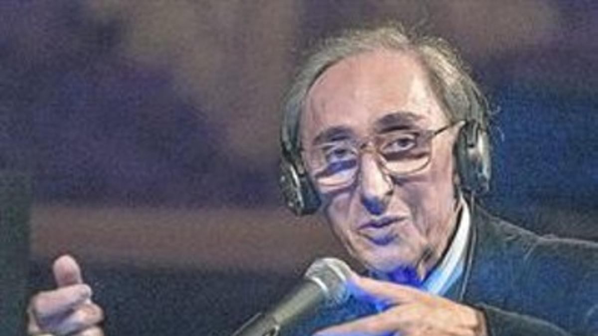 Franco Battiato, la noche del jueves, en el Palau.