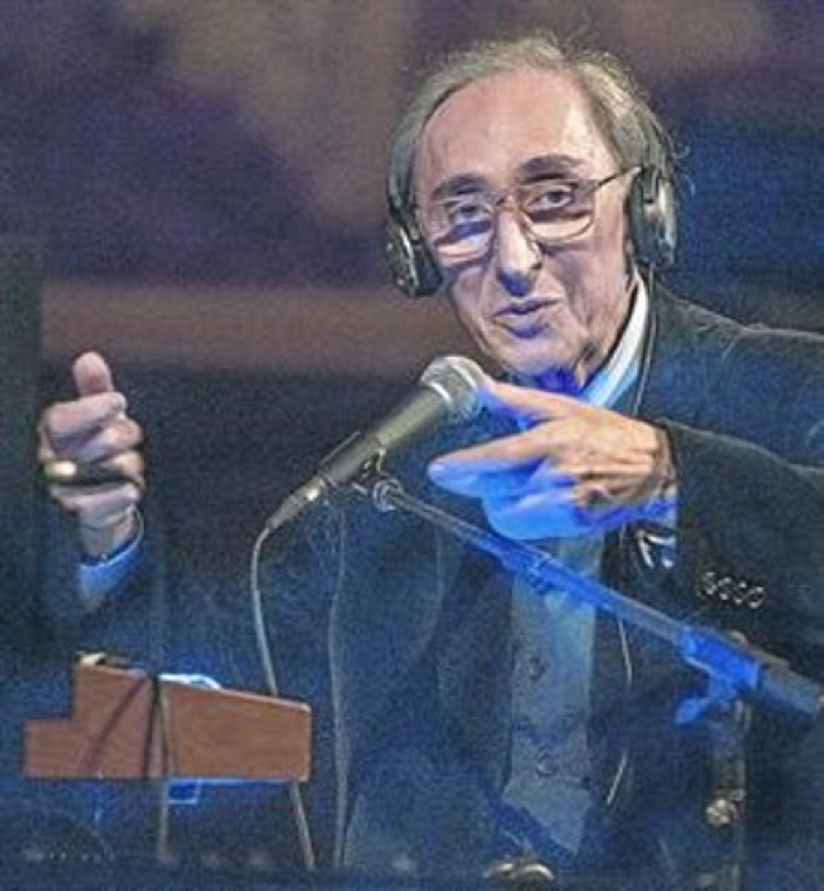 Franco Battiato, dijous a la nit, al Palau.