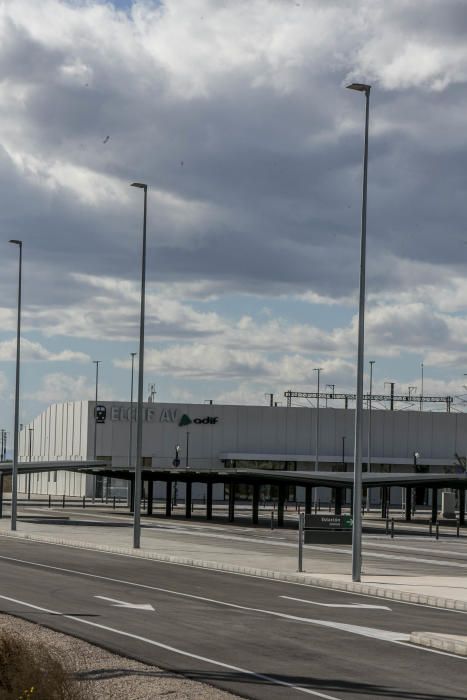 La estación del AVE en Elche