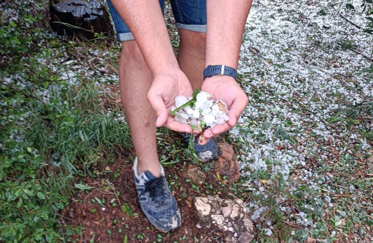 El campo acumula cinco episodios extremos con granizo en solo un mes