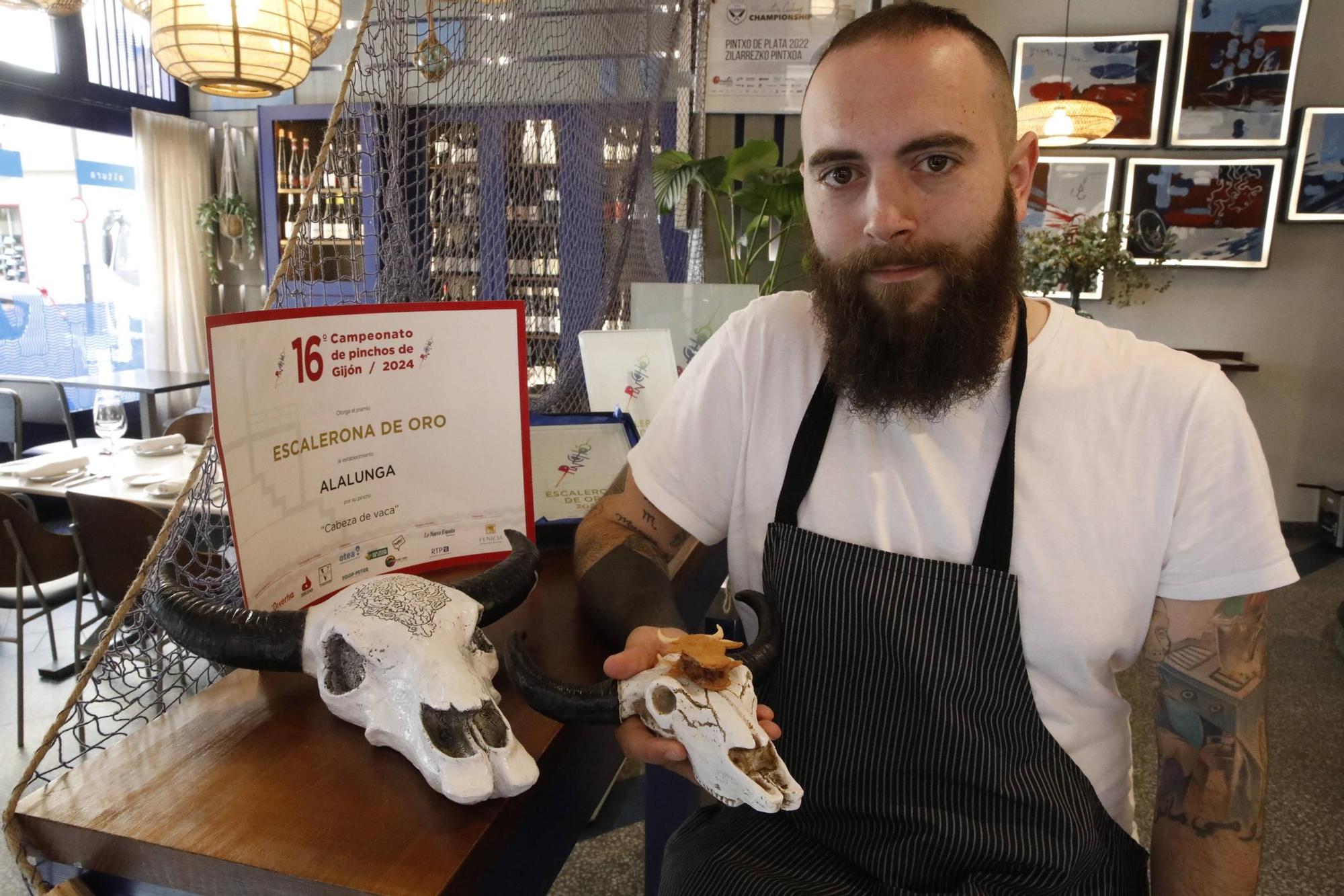 Así se hace el mejor pincho de Gijón (en imágenes)