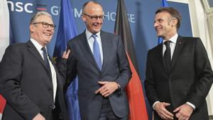 Merz i Macron exhibeixen a Múnic la "nova fortalesa" europea davant Trump