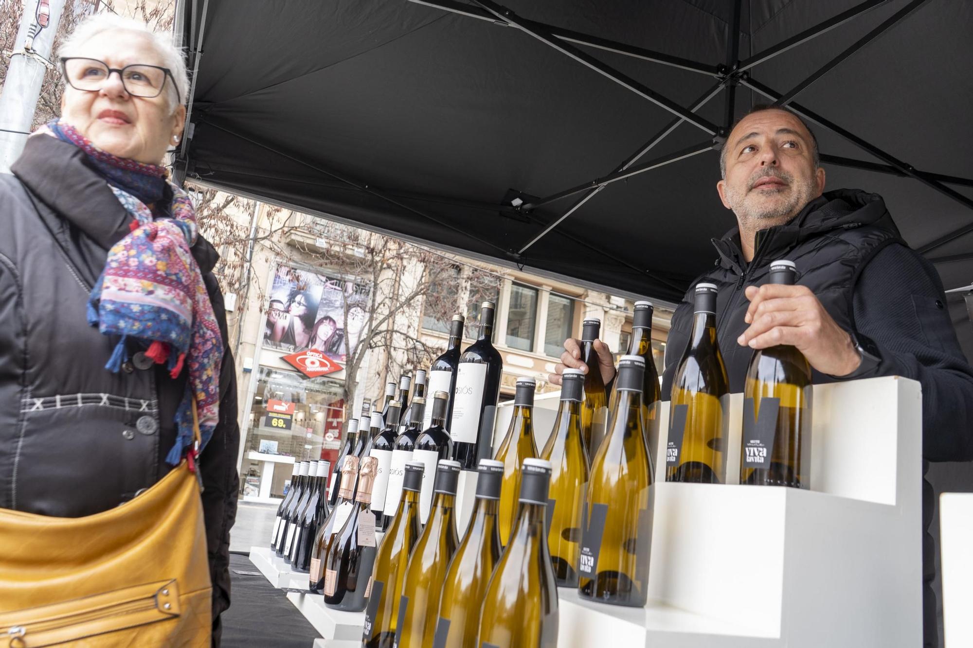 El Mercat de l'Oli i Vins de Manresa viu una edició marcada per la sequera