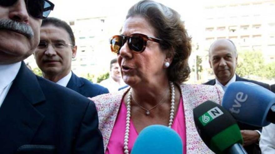 Rita Barberá asegura que Camps "está sufriendo"