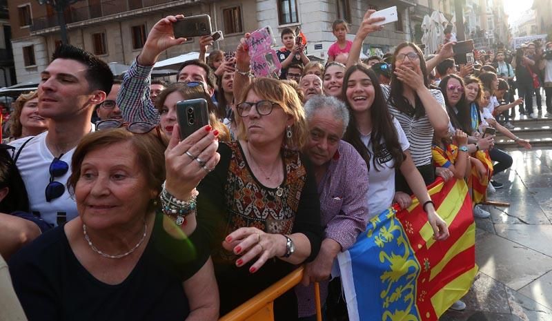 Así han sido las celebraciones del Valencia CF en la Basílica, Generalitat y ayuntamiento