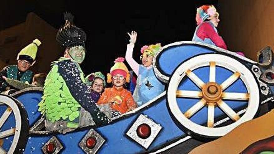 Una imatge de la darrera edició del Carnaval de Solsona, que enguany celebra mig segle de vida