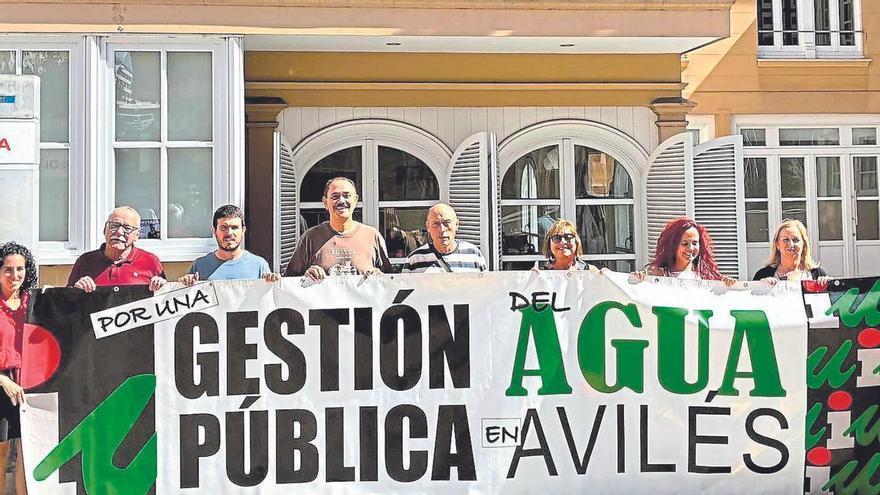 IU propondrá en el próximo Pleno, ya en la oposición tras romper el gobierno de Avilés, una auditoría del contrato del agua
