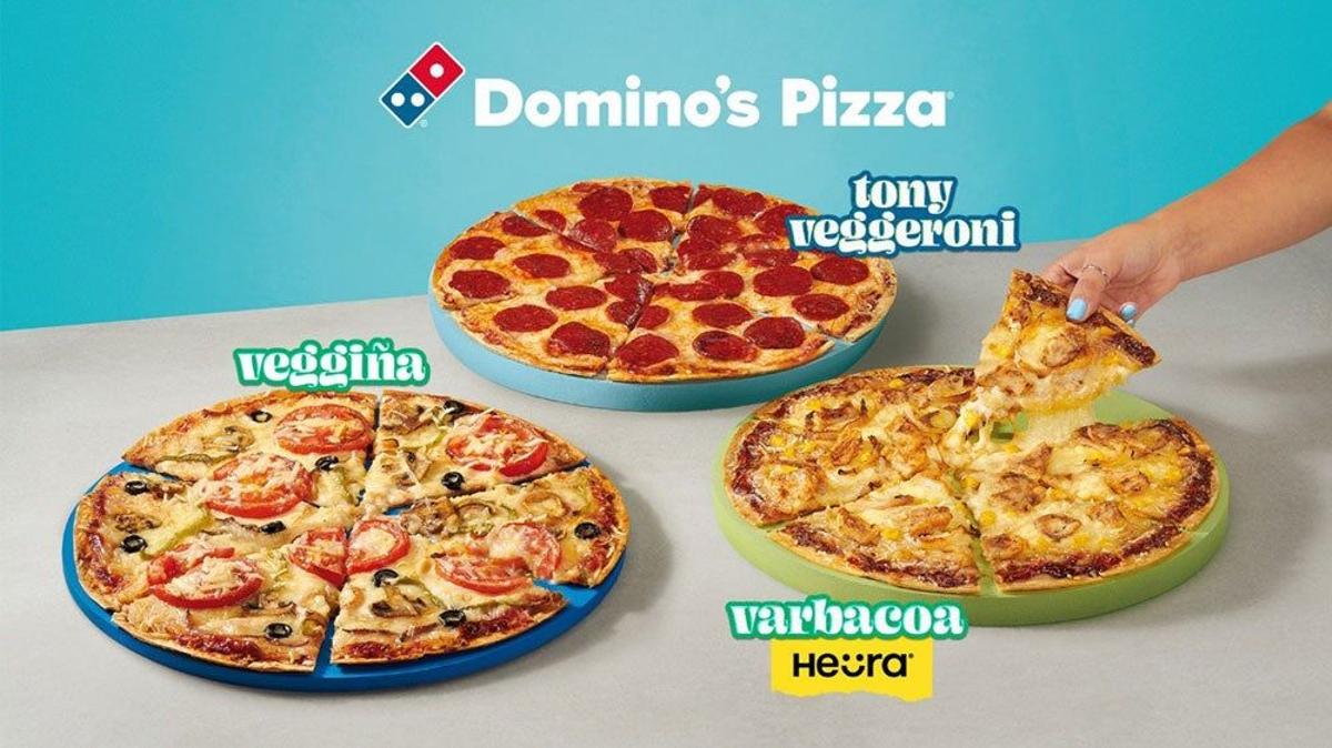 Probar: las nuevas veganas de Domino's Pizza