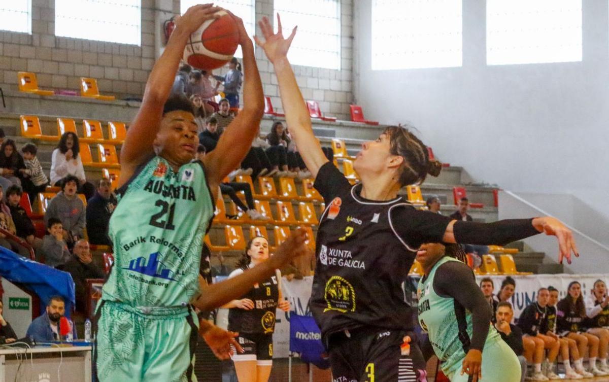Horford durante un partido en Fontecarmoa con la camiseta del Barakaldo. |  Iñaki Abella