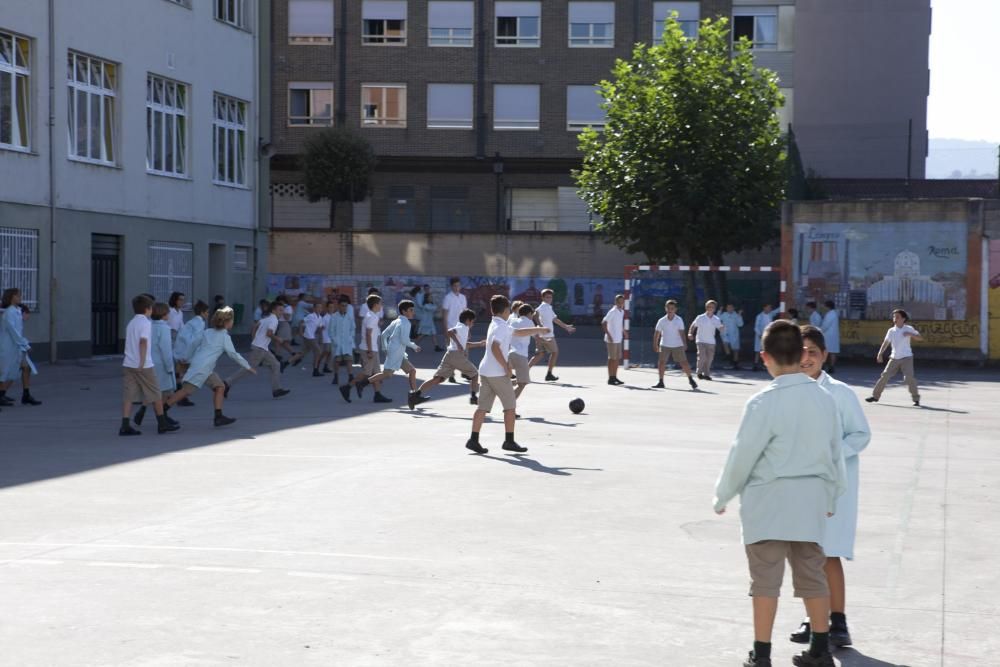 Los asturianos más jóvenes vuelven al cole