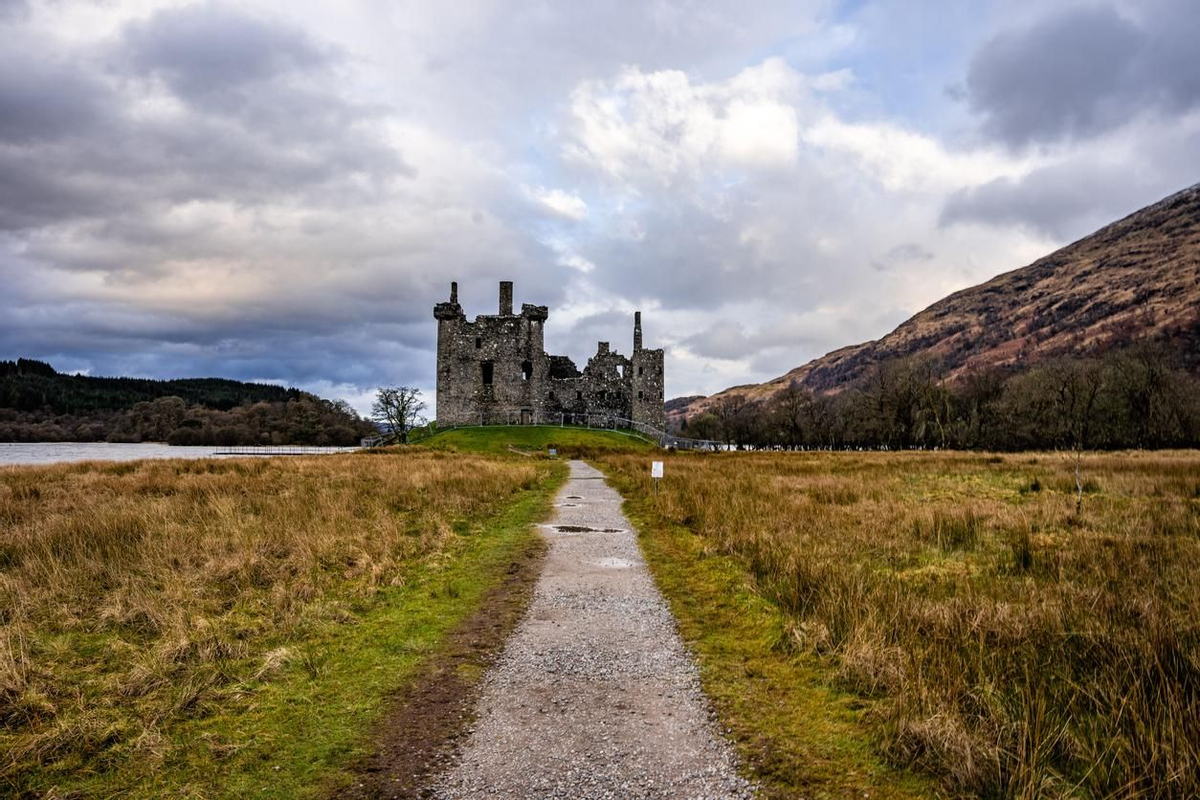 La entrada a las ruinas de kilchurn es gratuita.