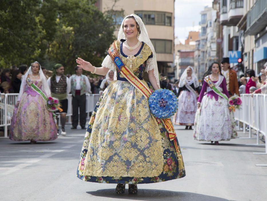 Fallas 2019: Ofrenda en Borriana