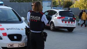 Una patrulla de Mossos d’Esquadra. 