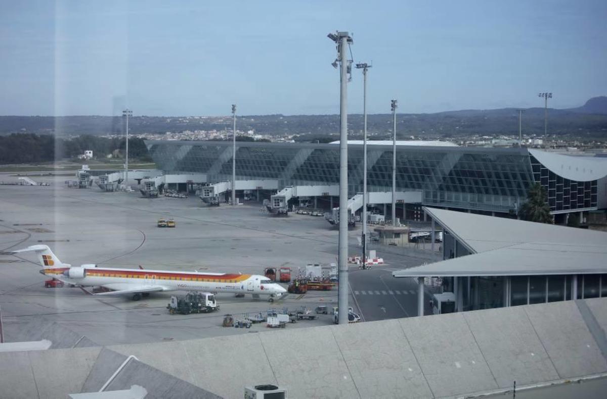 Imagen del aeropuerto de Son Sant Joan.