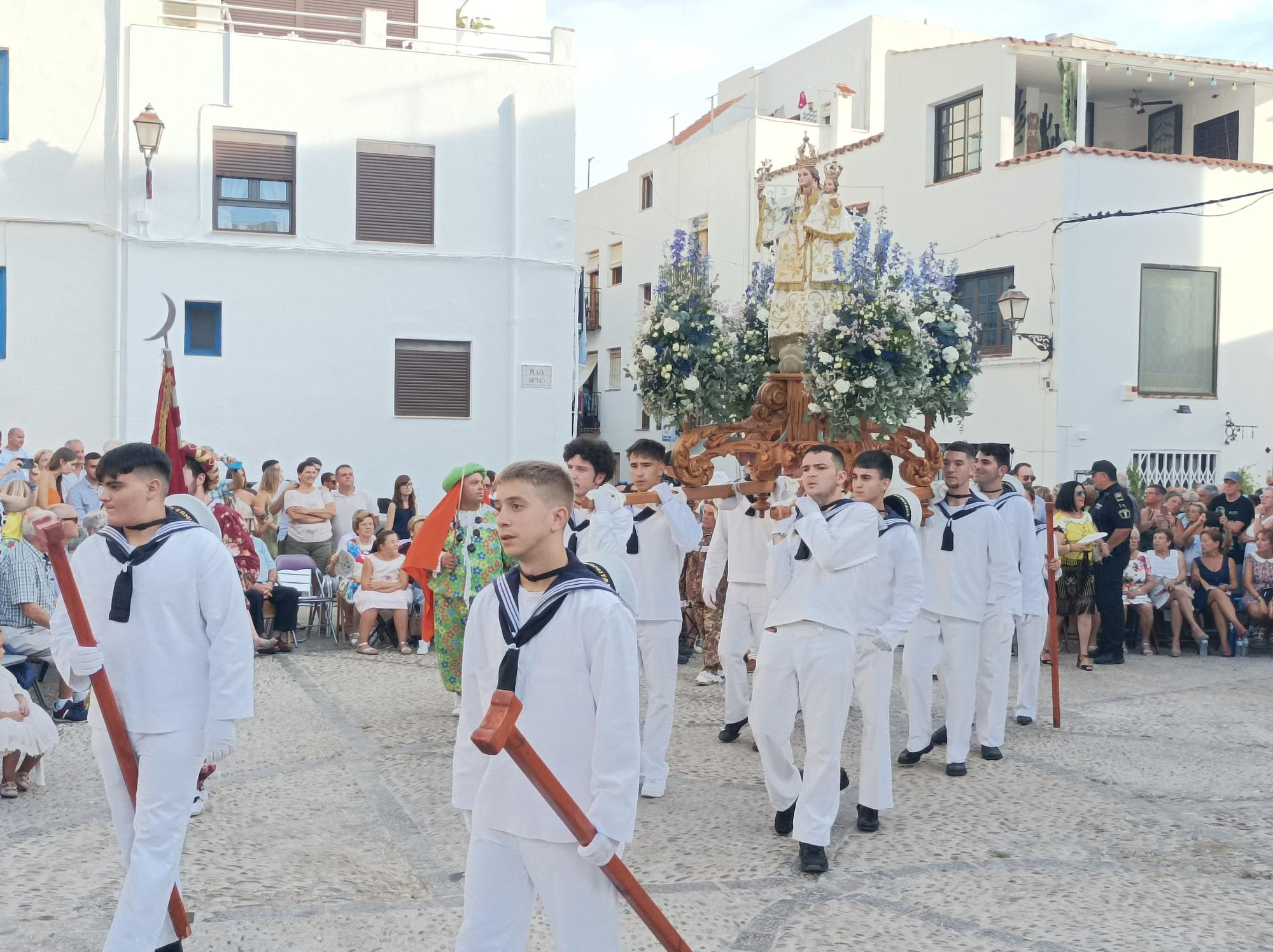Las fotos del día grande de la patrona en las fiestas de Peñíscola