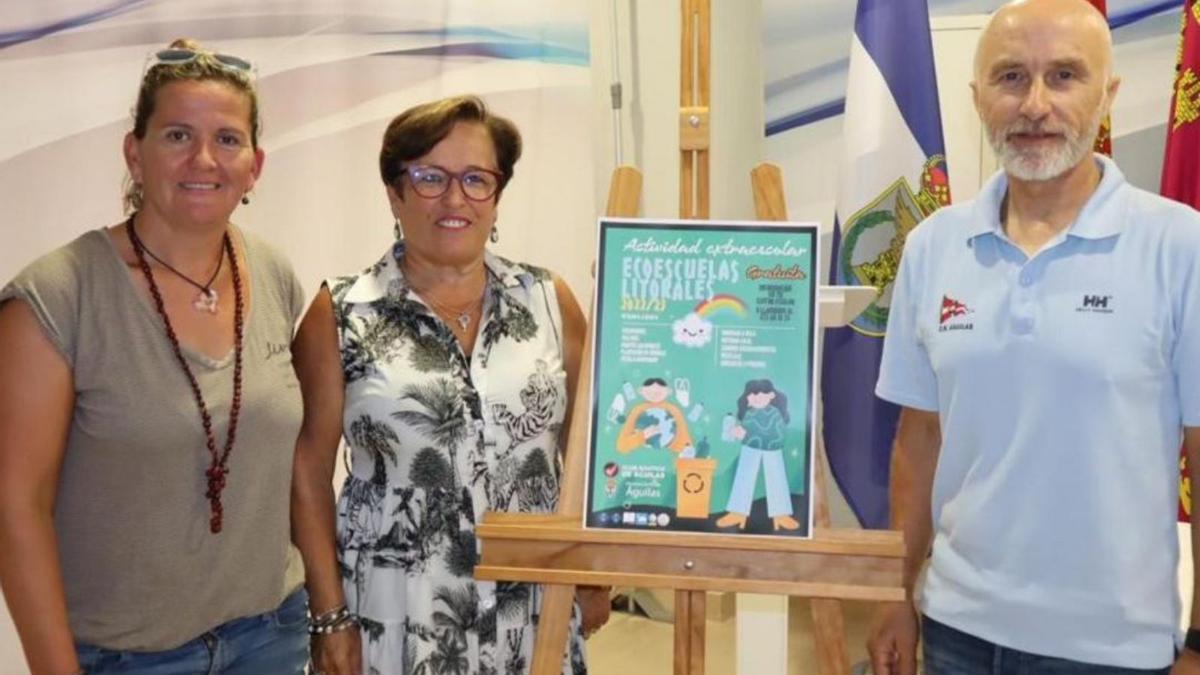 Presentación del cartel de la nueva 
edición del proyecto Ecoescuelas Litorales.