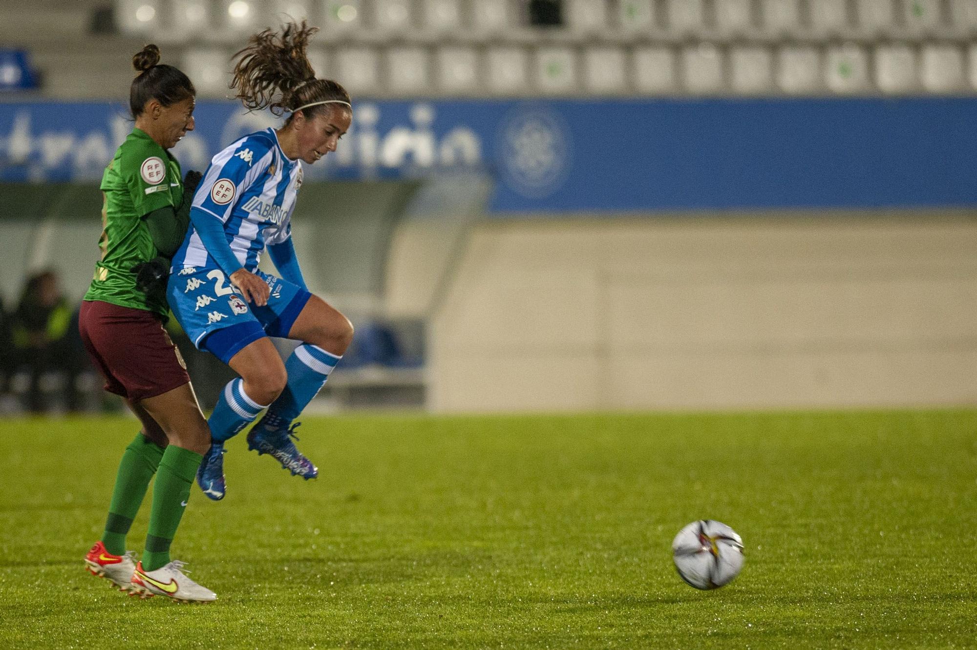 El Deportivo Abanca queda fuera de la Copa de la Reina