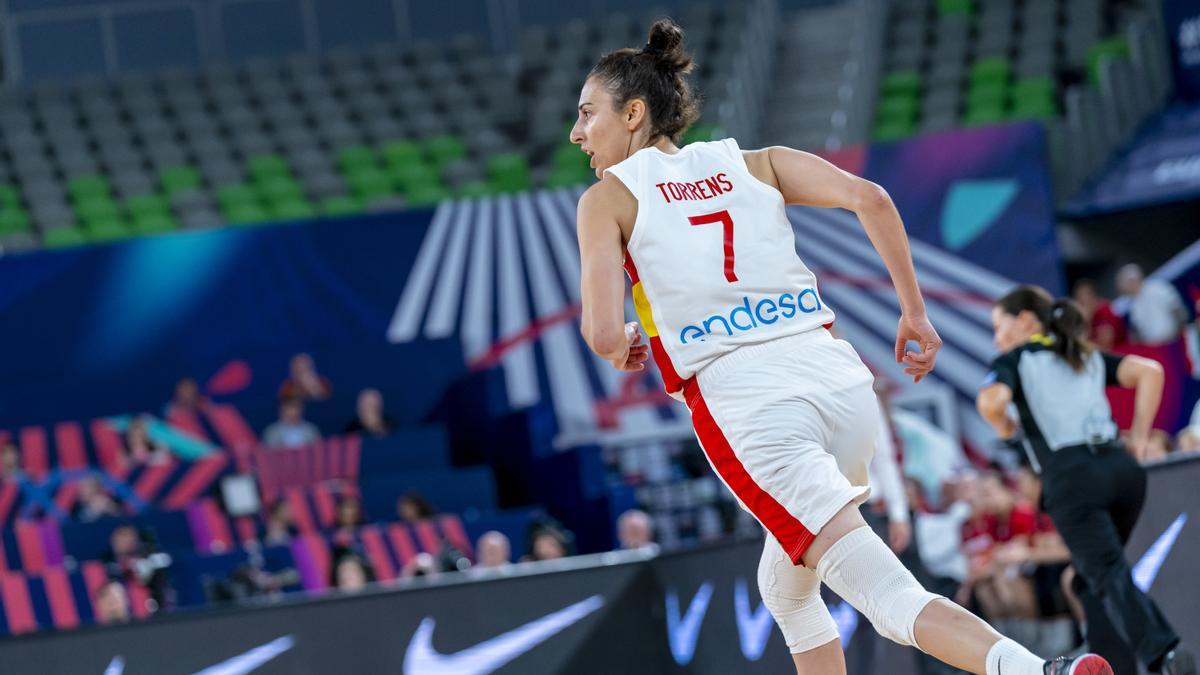 Alba Torrens, autora de 27 puntos en la semifinal del Eurobasket contra Hungría